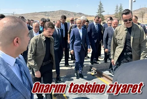 Onarım tesisine ziyaret
