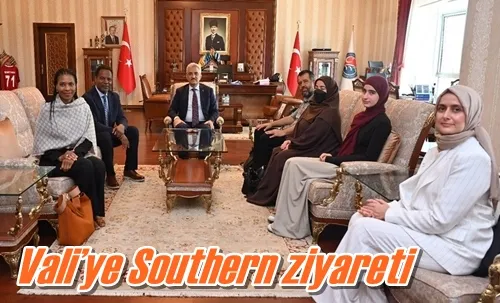 Vali’ye Southern ziyareti