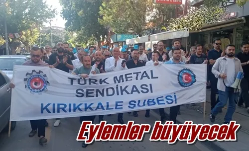 Eylemler büyüyecek