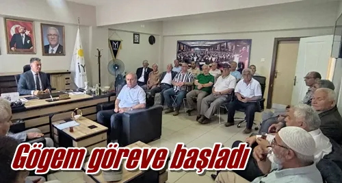 Gögem göreve başladı