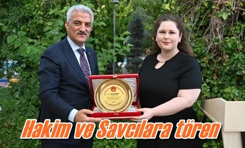 Hakim ve Savcılara tören