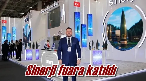 Sinerji fuara katıldı