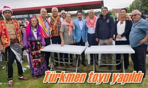 Türkmen toyu yapıldı