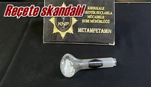 Reçete skandalı!