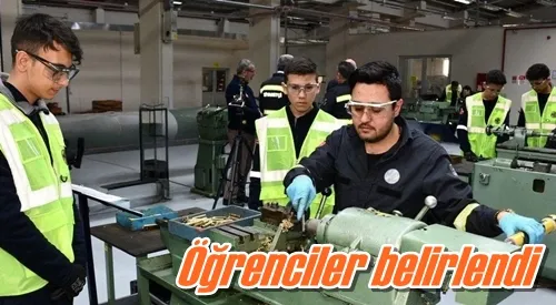 Öğrenciler belirlendi