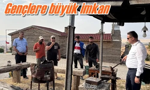 Gençlere büyük imkan