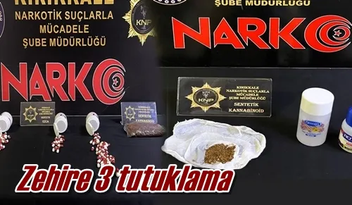 Zehire 3 tutuklama