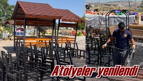 Atölyeler yenilendi