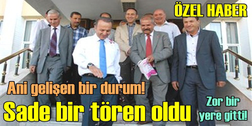 ANİ GELİŞEN DURUM!