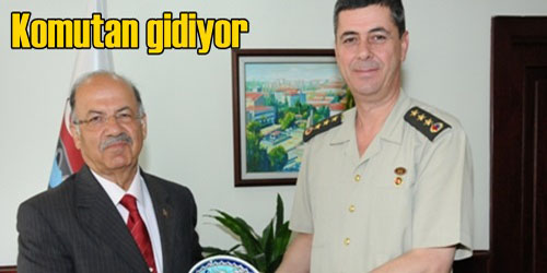 Komutan Veda Ediyor