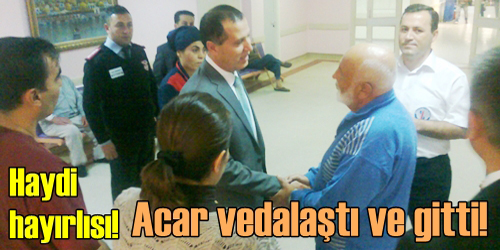 Acar veda etti