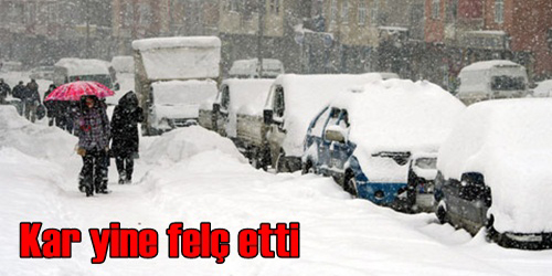 Kar Hayatı Felç Etti