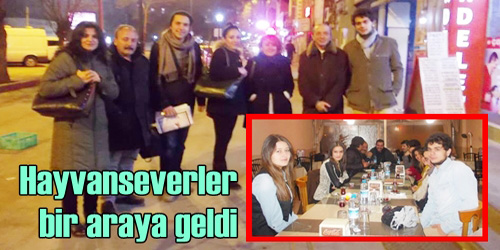 Hayvanseverler buluştu