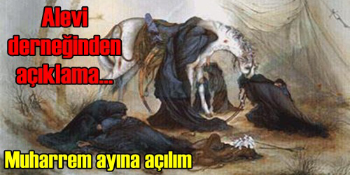 ALEVİ DERNEĞİNDEN AÇIKLAMA