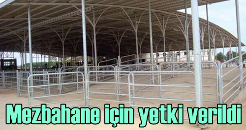 Mezbahane Çalışması