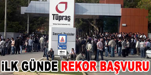 TÜPRAŞ`a Büyük İlgi