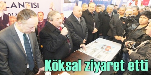 Köksal ziyaret etti