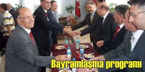 Bayramlaşma programları 