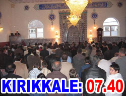 İl İl Bayram Namazı Saatleri