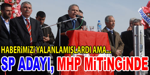 MHP Mitinginde Bir SP