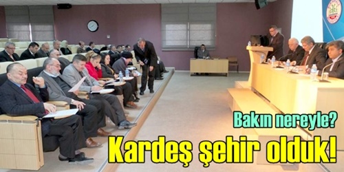 Lazhaou kardeş şehrimiz oldu