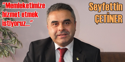 Memleketimize Hizmet Etmek İstiyoruz 