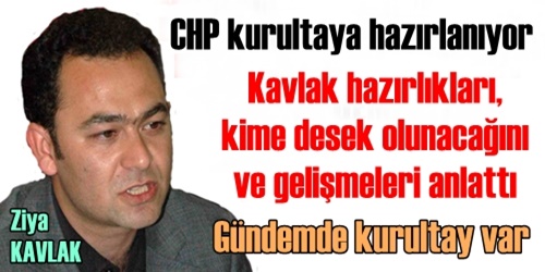 CHP kurultaya hazırlanıyor