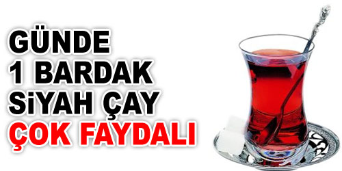 Günde 1 Bardak Çay Faydalı