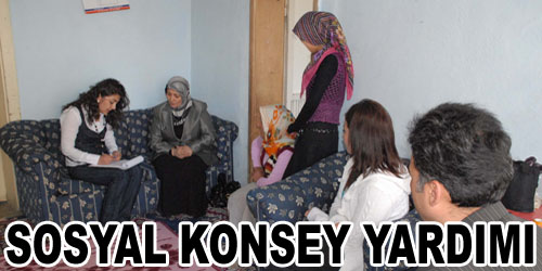 Sosyal Konsey`den Yardım