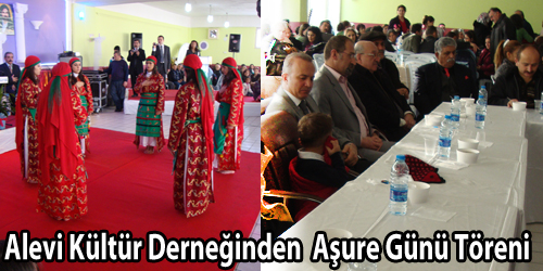 Alevi Kültür Derneğinden Aşure Günü Töreni 