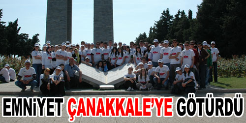 Çanakkale`yi Gezdiler