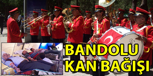 Kızılay`dan Bandolu Kampanya