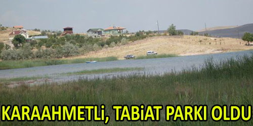 Karaahmetli Tabiat Parkı Oldu