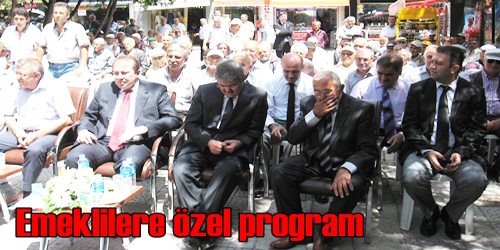 Emeklilere Özel Kutlama