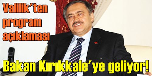 Bakan Eroğlu Geliyor