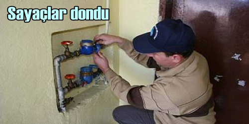 Sayaçlar Dondu