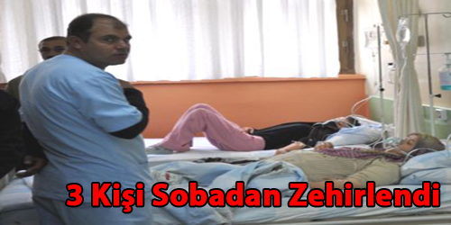 3 Kişi Sobadan Zehirlendi