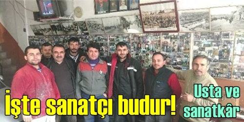 Kaporta ustasının fotoğraf merakı