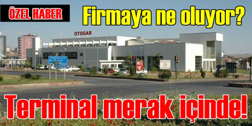 Terminal merak içinde!