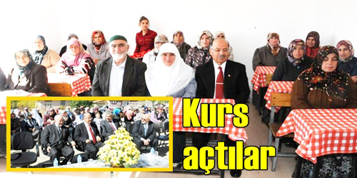 Kurs Açılışı Yapıldı