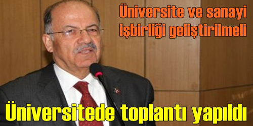 Üniversitede Toplantı Yapıldı