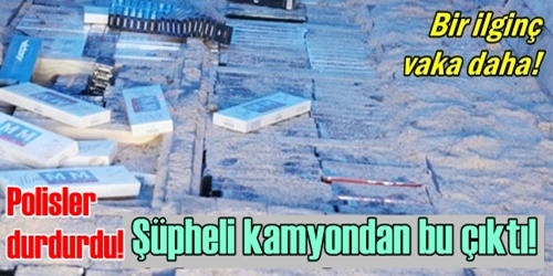 22 bin paket sigara yakalandı