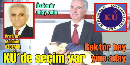 Rektörlük seçimi yapılıyor