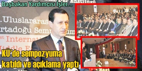 İşler sempozyuma katıldı