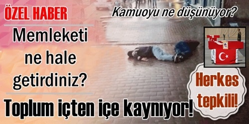 Toplum içten içe kaynıyor!