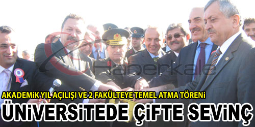 Üniversiteden Temelli Açılış