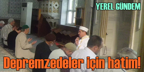 Depremzedeler İçin Hatim