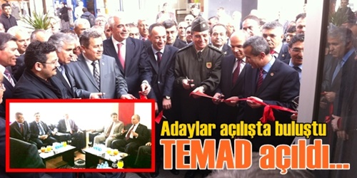 TEMAD açılışı yapıldı