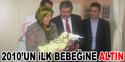 2010`un İlk Bebeği Kız Oldu