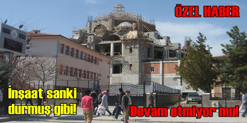 CAMİ DEVAM ETMİYOR MU?  